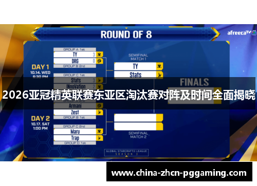 2026亚冠精英联赛东亚区淘汰赛对阵及时间全面揭晓
